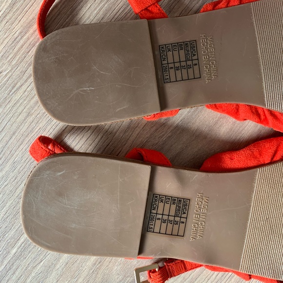 Blood Orange Forever 21 Sandals (Women’s 8) - Picture 5 of 5